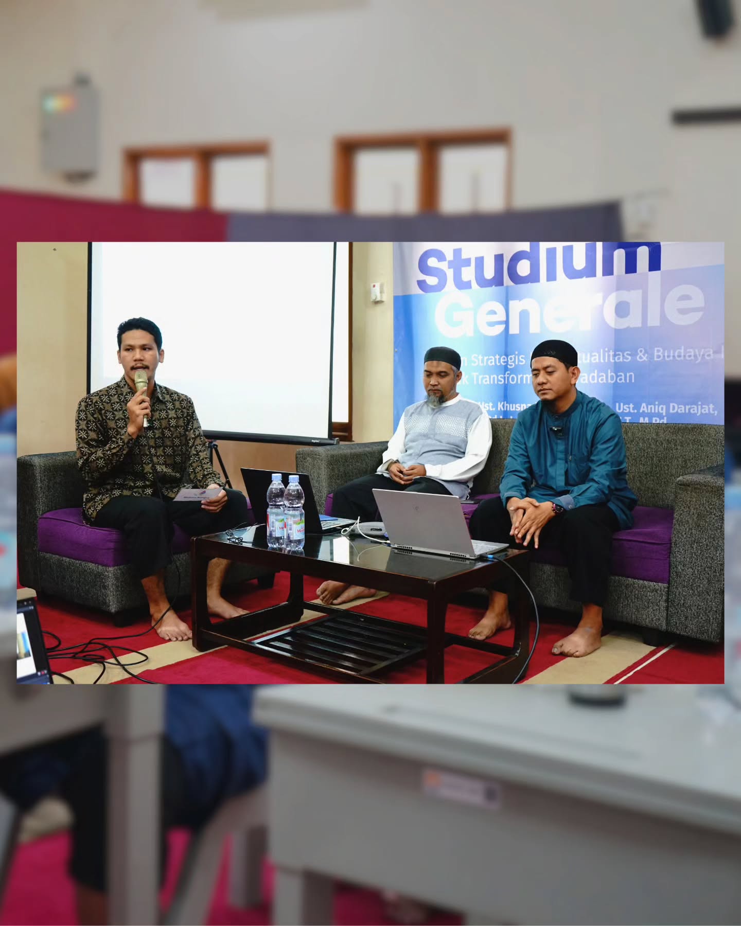 Pemateri dan moderator Studium Generale STAI Mutiara Bangsa pada 4 Oktober 2025