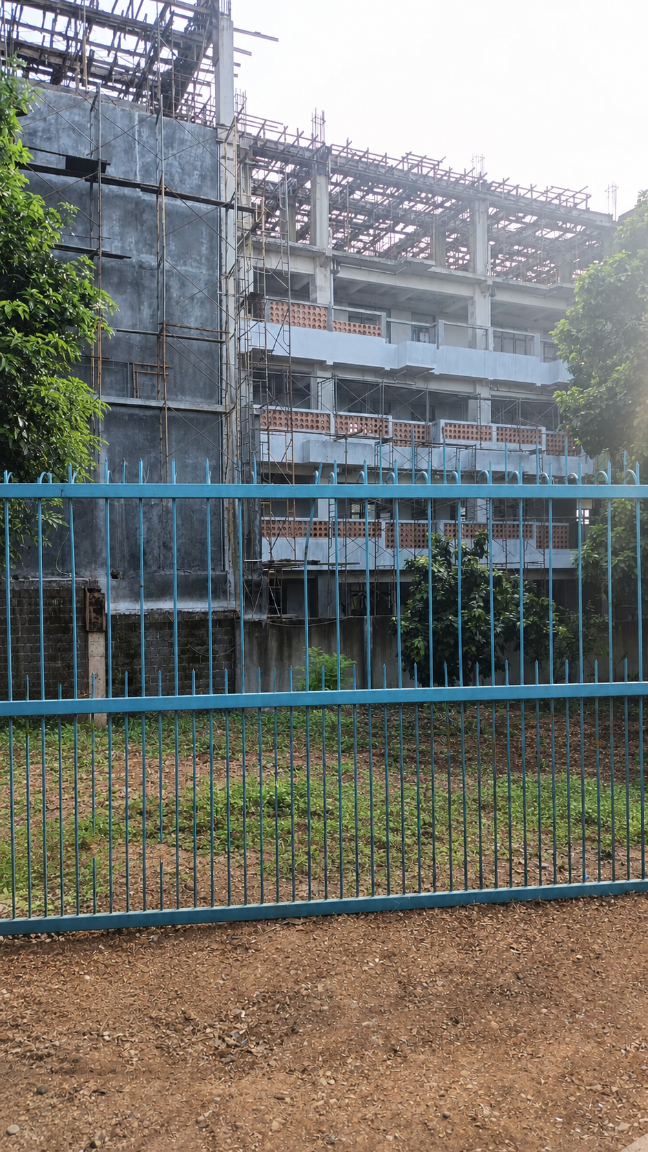 Progres pembangunan gedung STAI Mutiara Bangsa